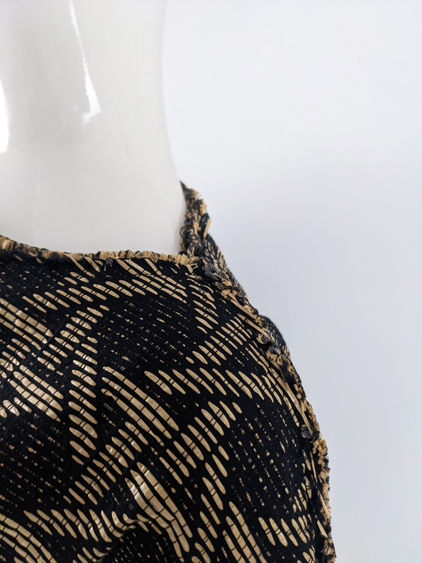 Dsquared2 Preowned Peplum Geometric Pattern Party Dress