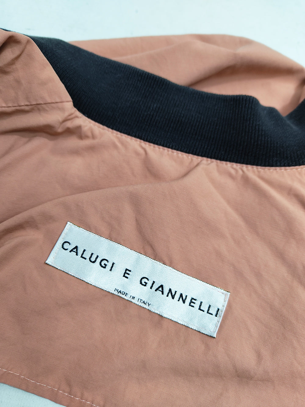 Calugi e Giannelli Vintage Men's Dollar Print Bomber Jacket