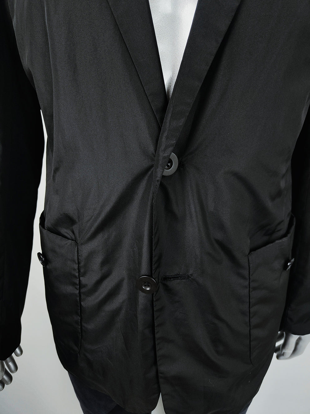 Dexter Wong Vintage Mens Nylon Blazer Jacket, 2000s