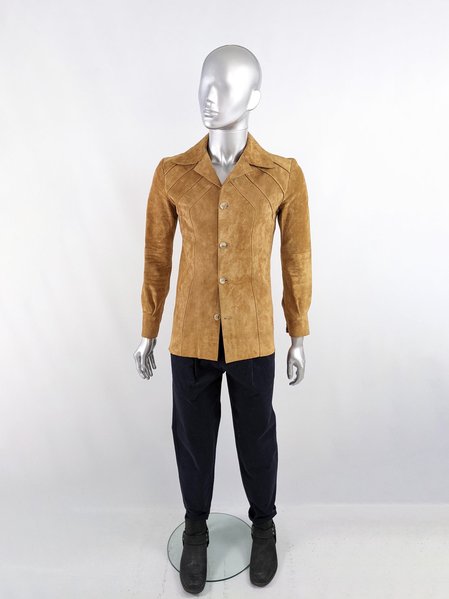 Take 6 of Carnaby St Vintage Mens Suede Jacket, 1960s
