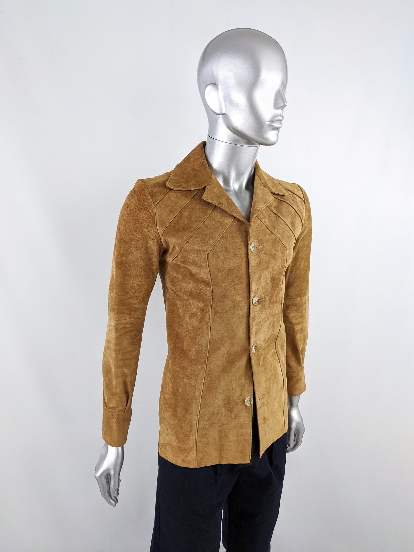 Take 6 of Carnaby St Vintage Mens Suede Jacket, 1960s