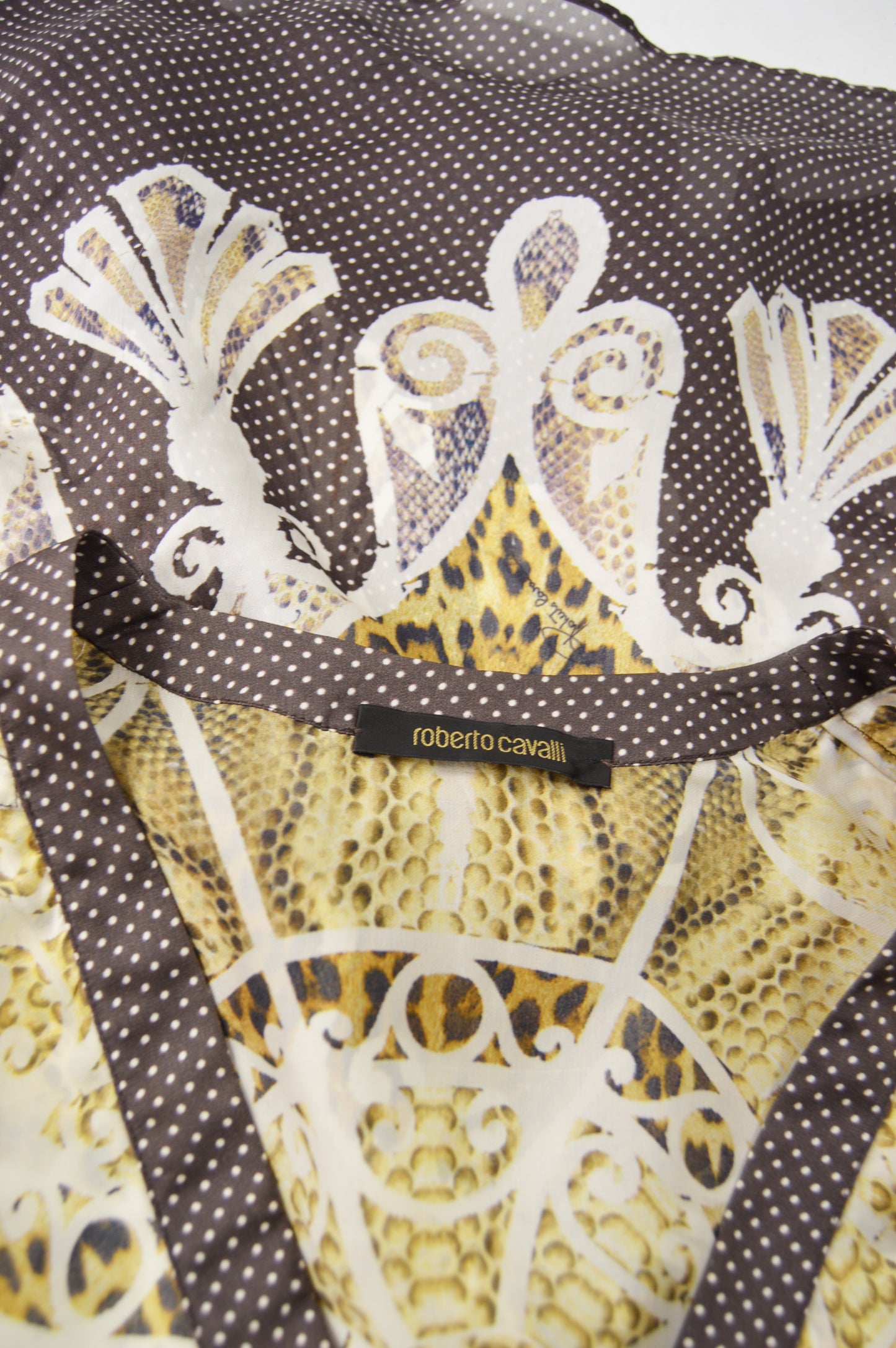 Womens Vintage Kimono Sleeve Silk Top, 2000s