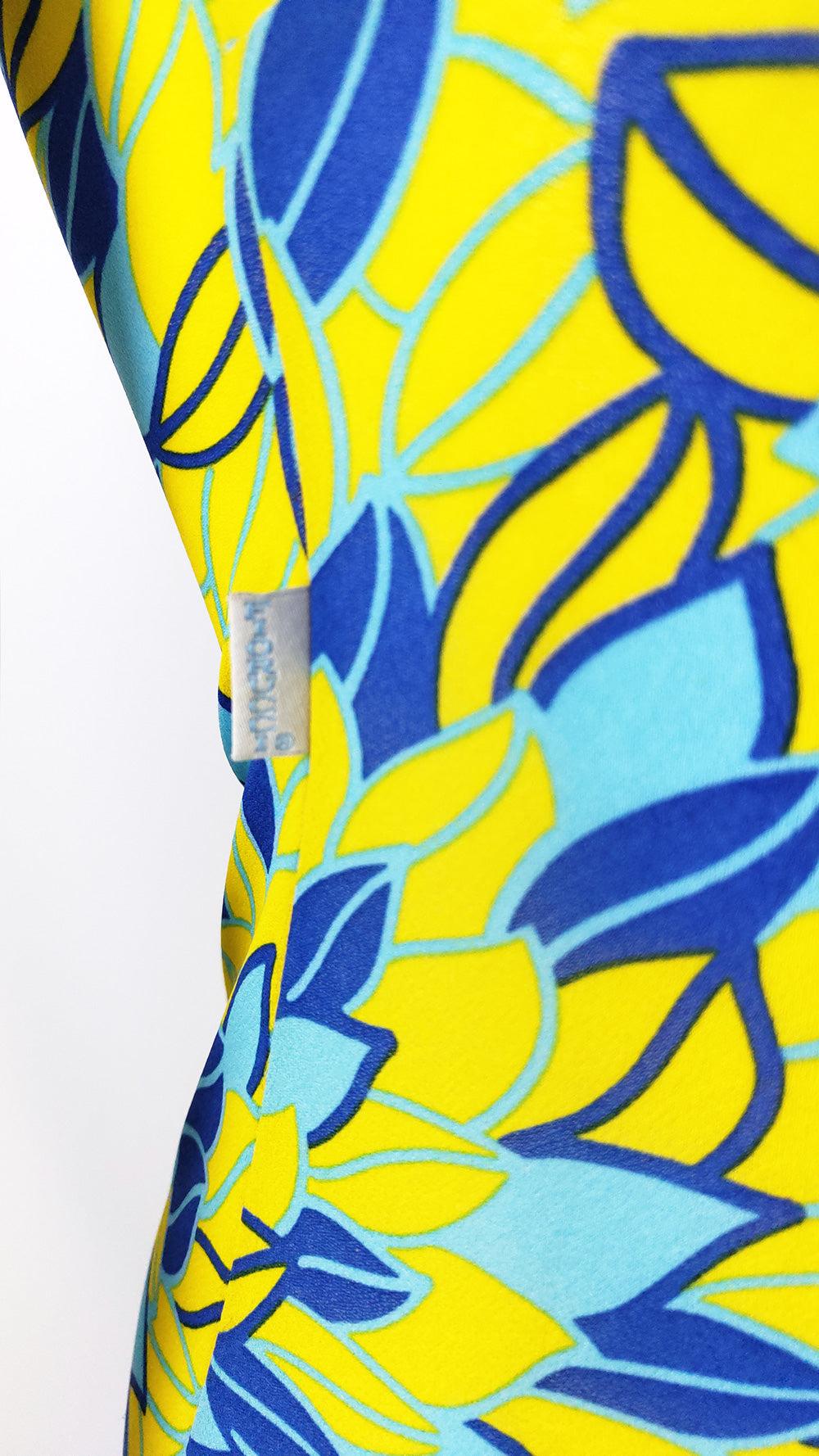 Fiorucci Vintage Womens Tropical Maxi Slip Dress