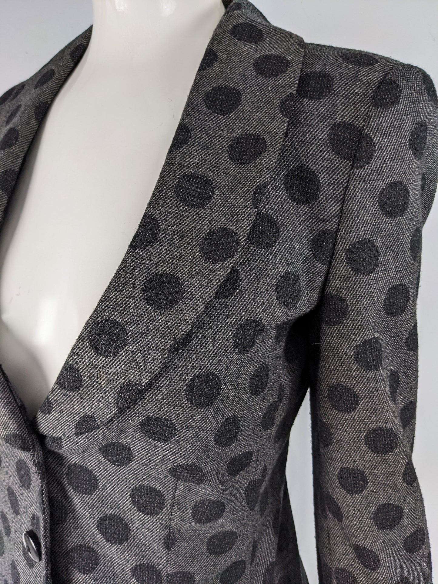 Womens Preowned Polka Dot Tailored Jacket, A/W 2012