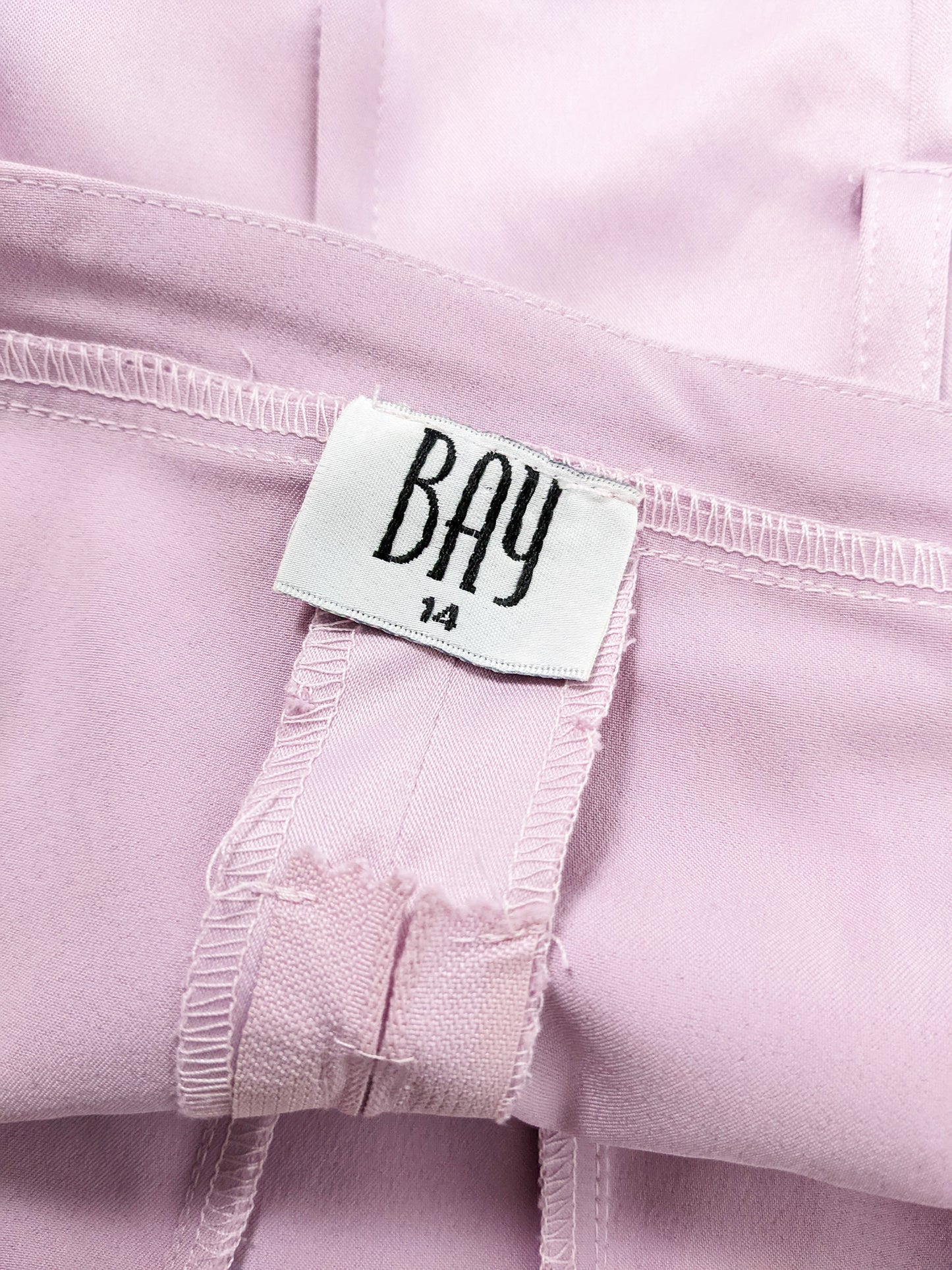 Bay Baby Pink Vintage y2k Bustier Top, 2000s