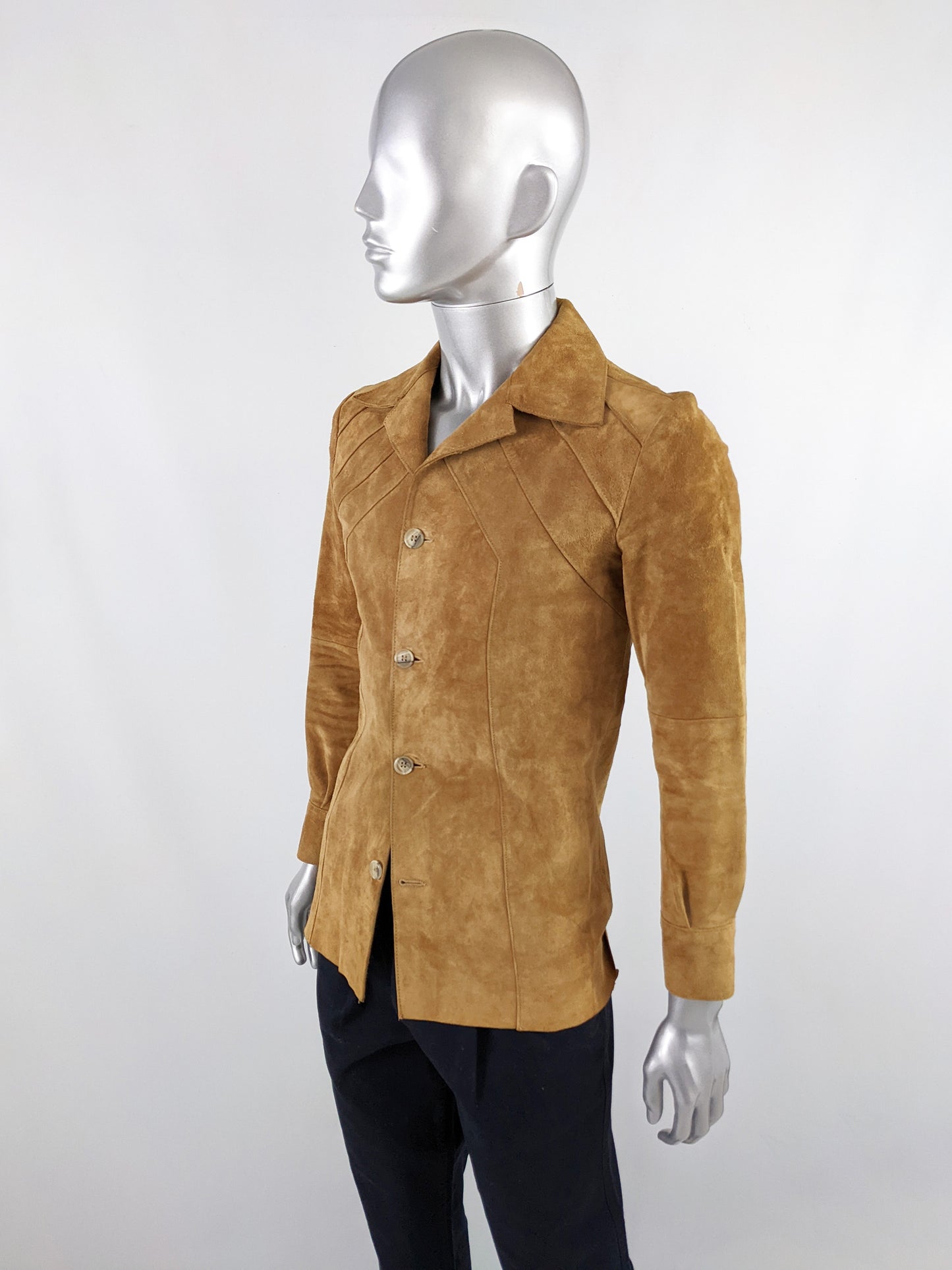 Take 6 of Carnaby St Vintage Mens Suede Jacket, 1960s