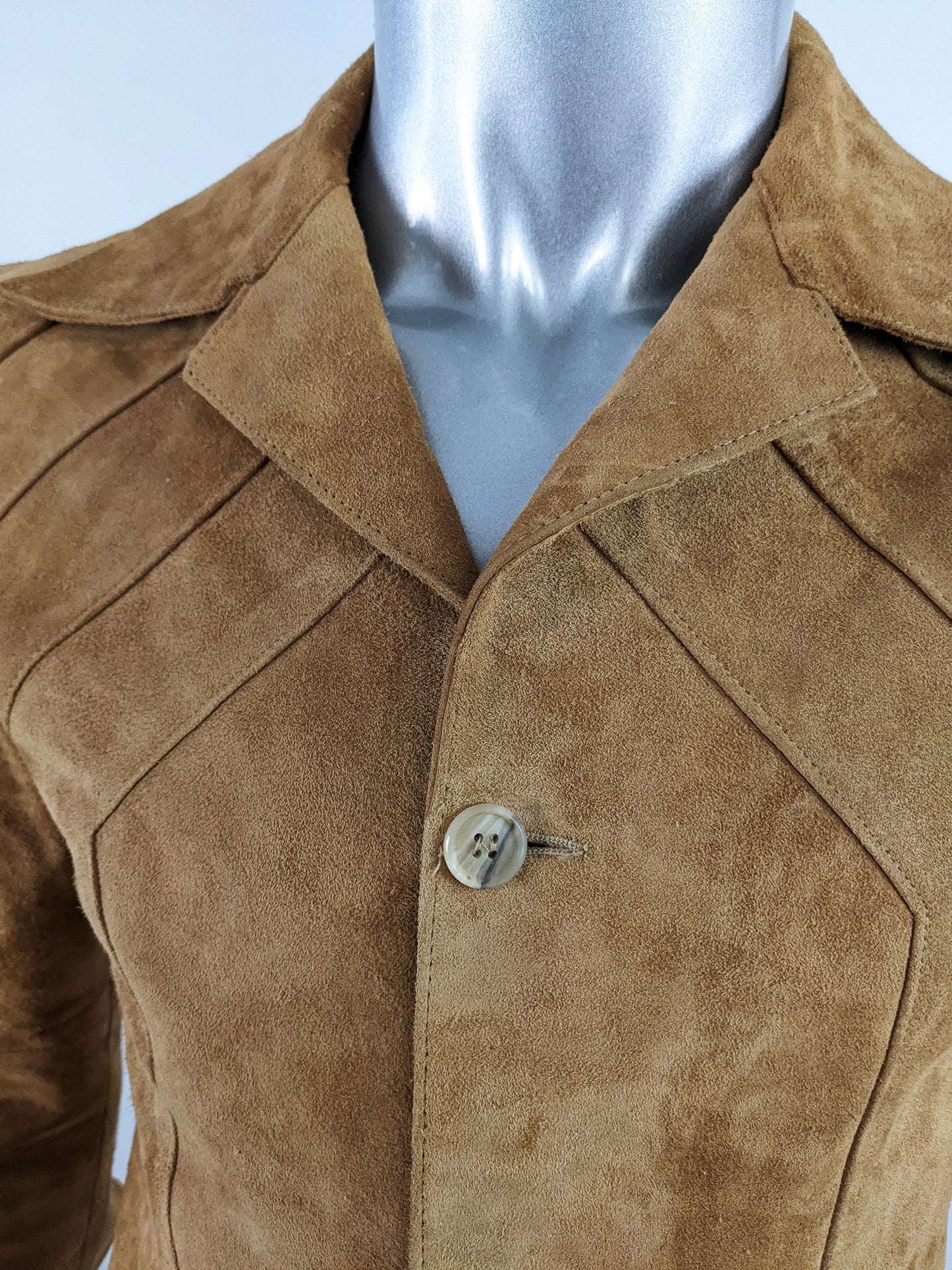 Take 6 of Carnaby St Vintage Mens Suede Jacket, 1960s