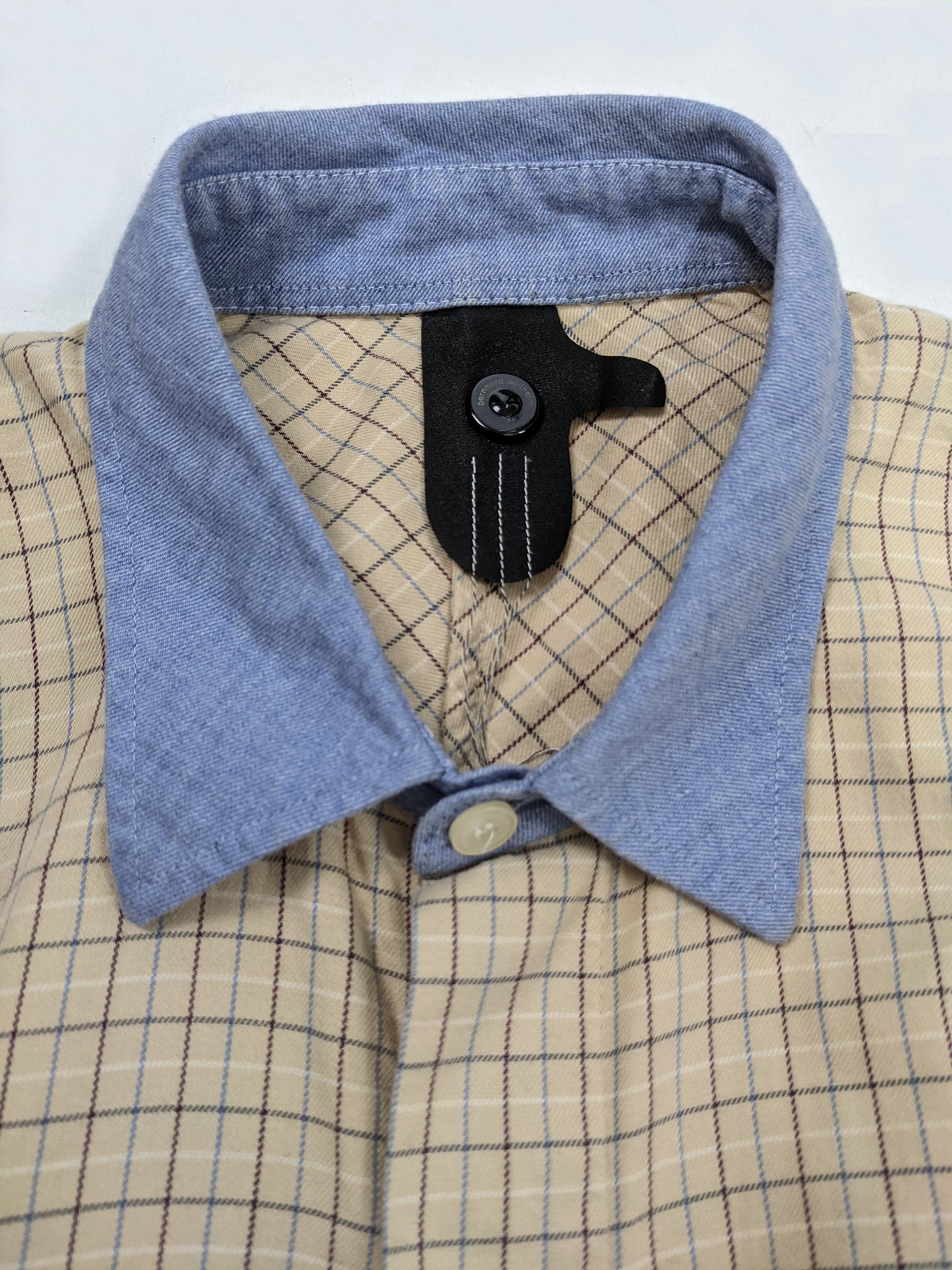 Mens Archival Chambray & Tattersall Plaid Shirt, A/W 2008