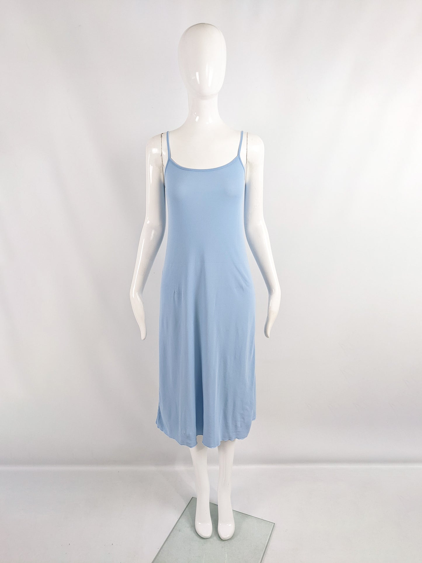 Cop Copine Vintage Mesh Two Piece Tie Dye Print Slip Dress, 1990s