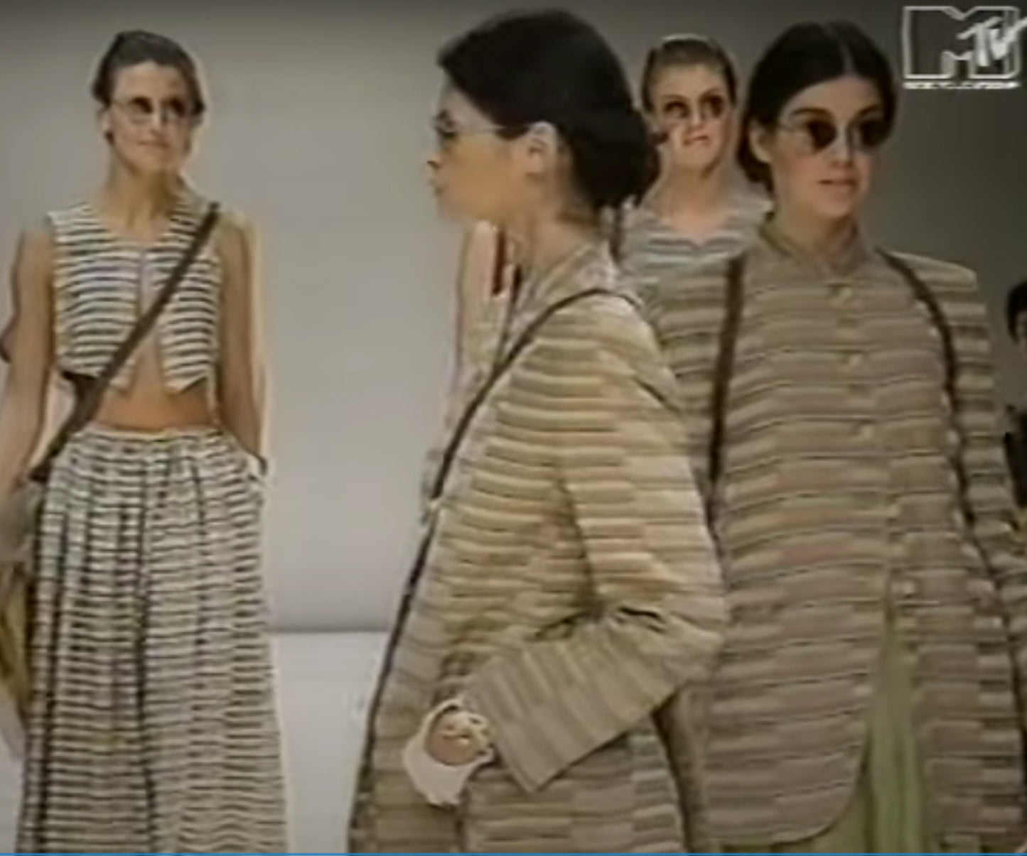 Vintage Womens Nehru Collar Linen Jacket, S/S 1994