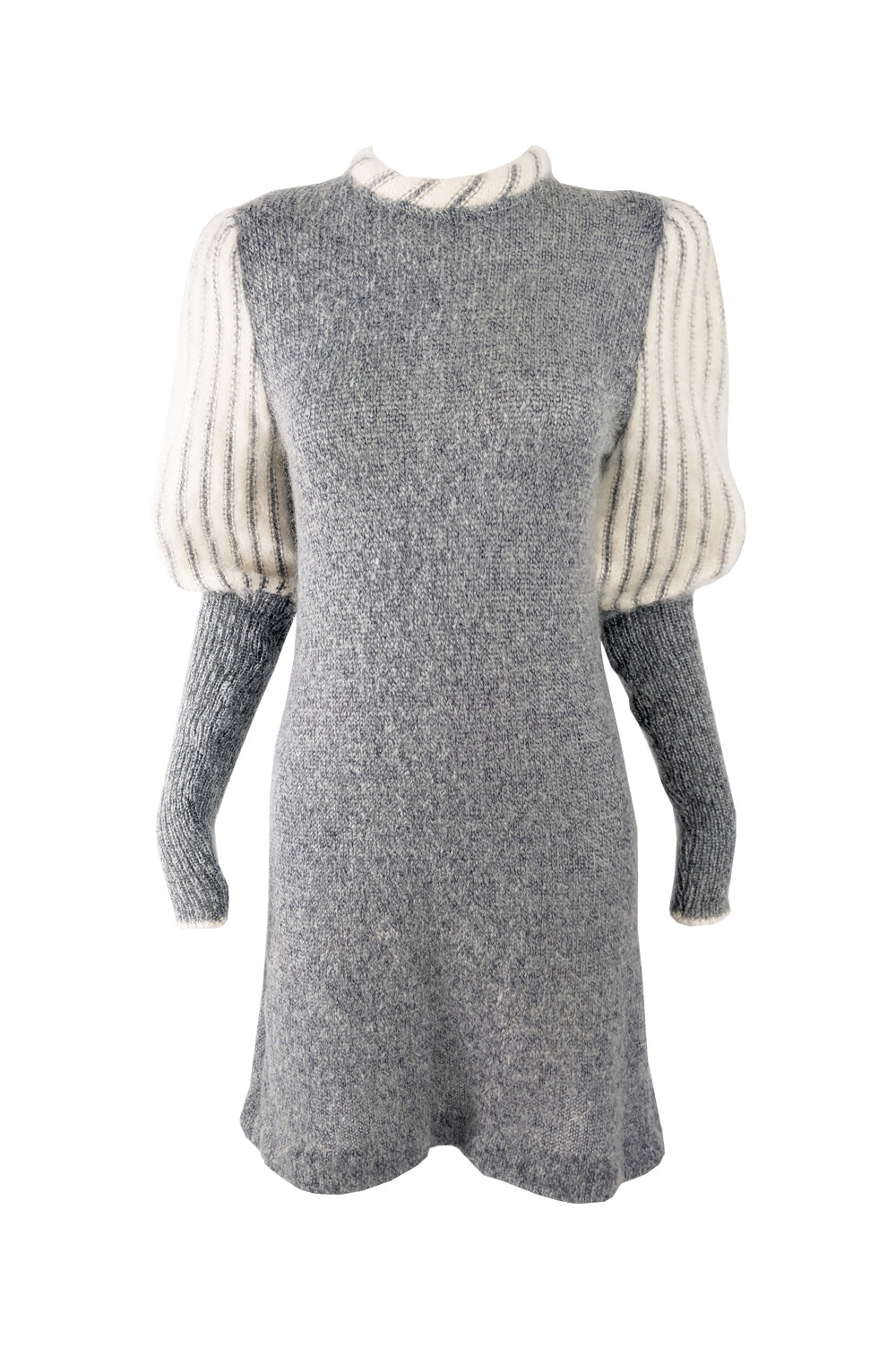 Carven Vintage Wool & Mohair Knit Dress, 1970s Carven Vintage Wool & Mohair Knit Dress, 1970s