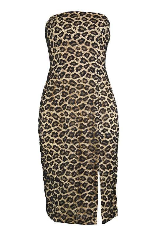 Preowned by Alexander Mcqueen Lace Dress, Fall 1997