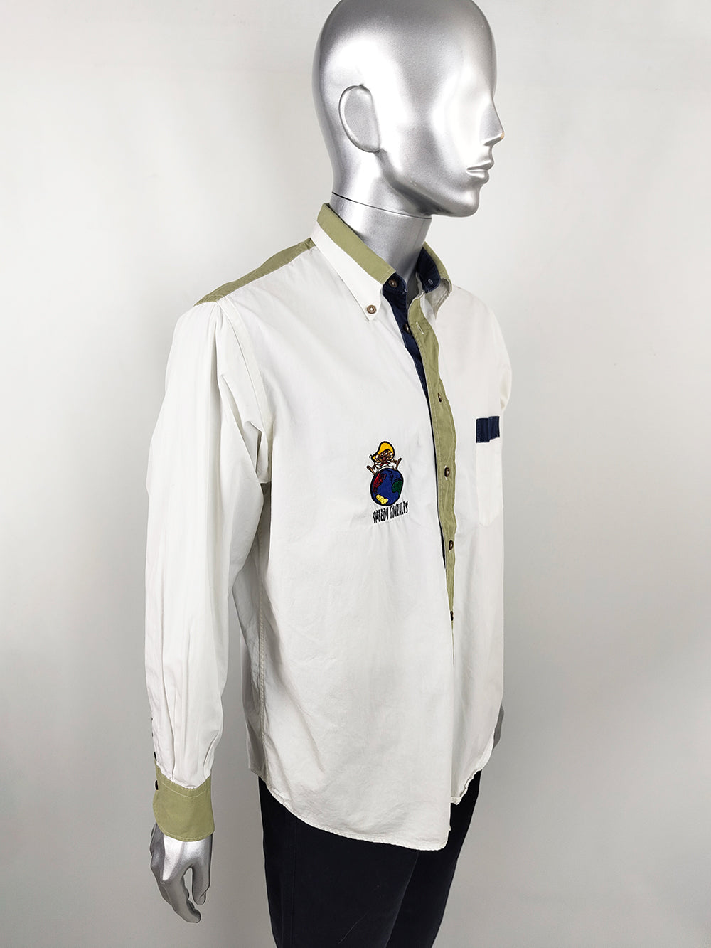 JC De Castelbajac Vintage Men's Speedy Gonzales Long Sleeve Shirt