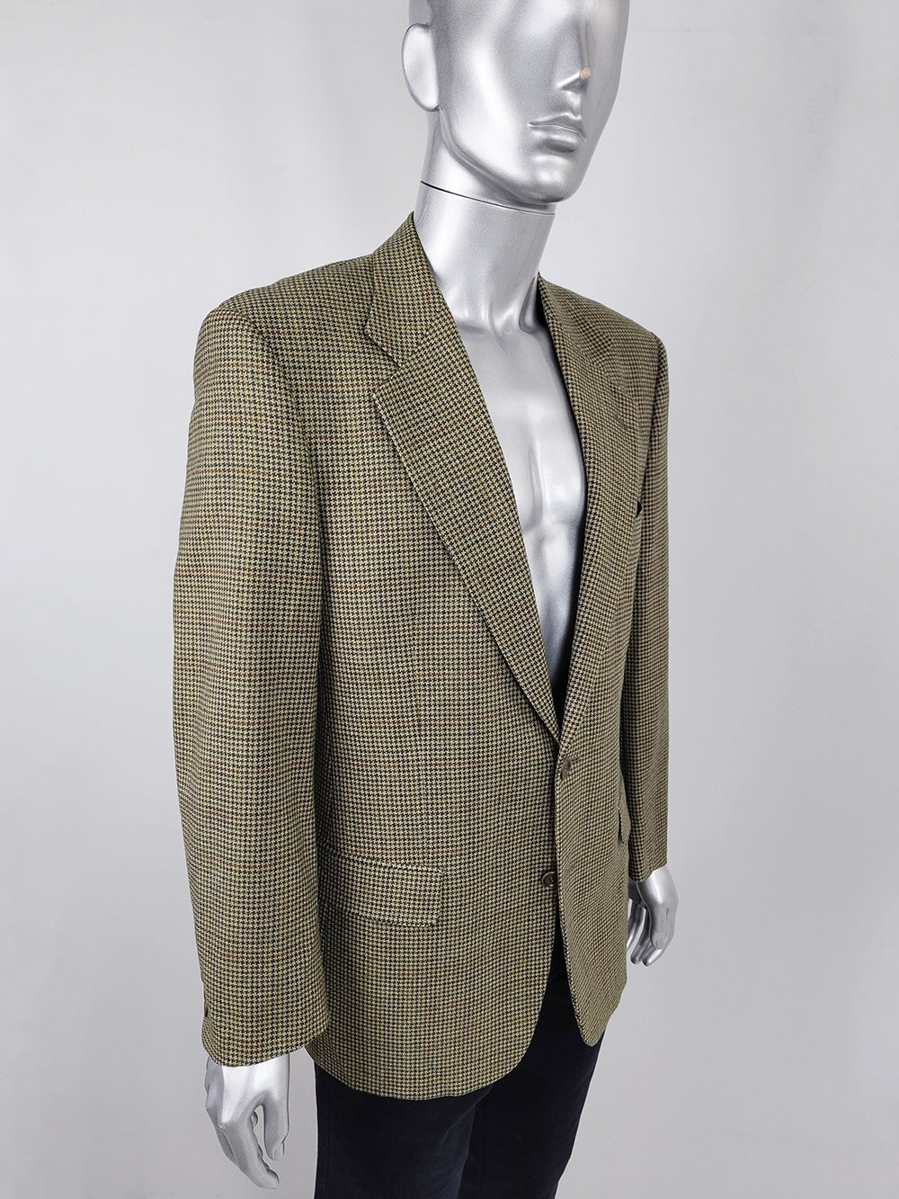 Emanuel Ungaro Vintage Men's Pure Wool Tailored Sport Coat