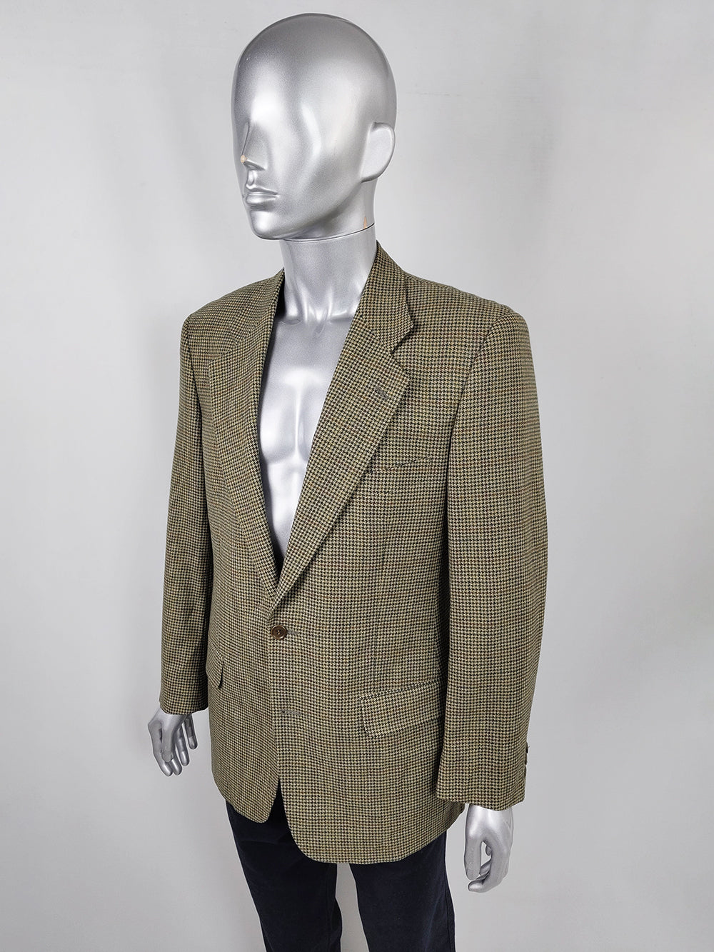 Emanuel Ungaro Vintage Men's Pure Wool Tailored Sport Coat