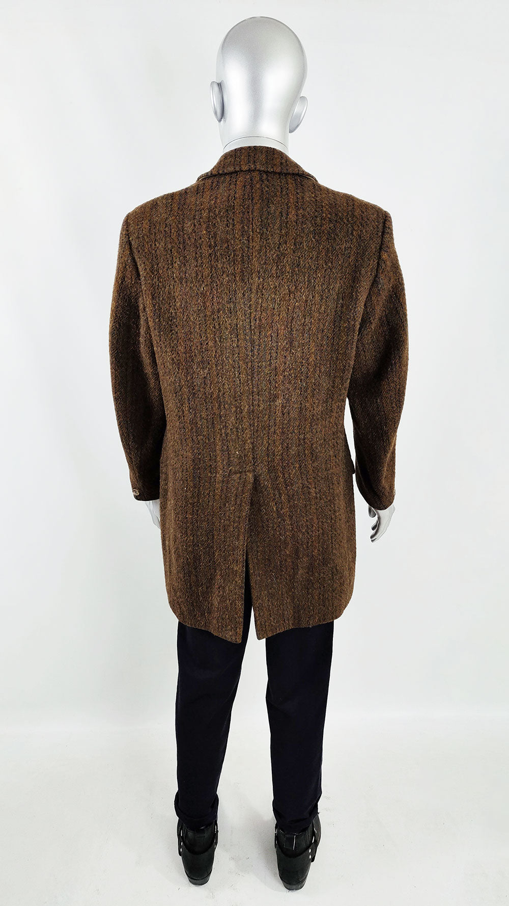 Alexandre of London Vintage Mens Wool & Cashmere Coat, 1970s