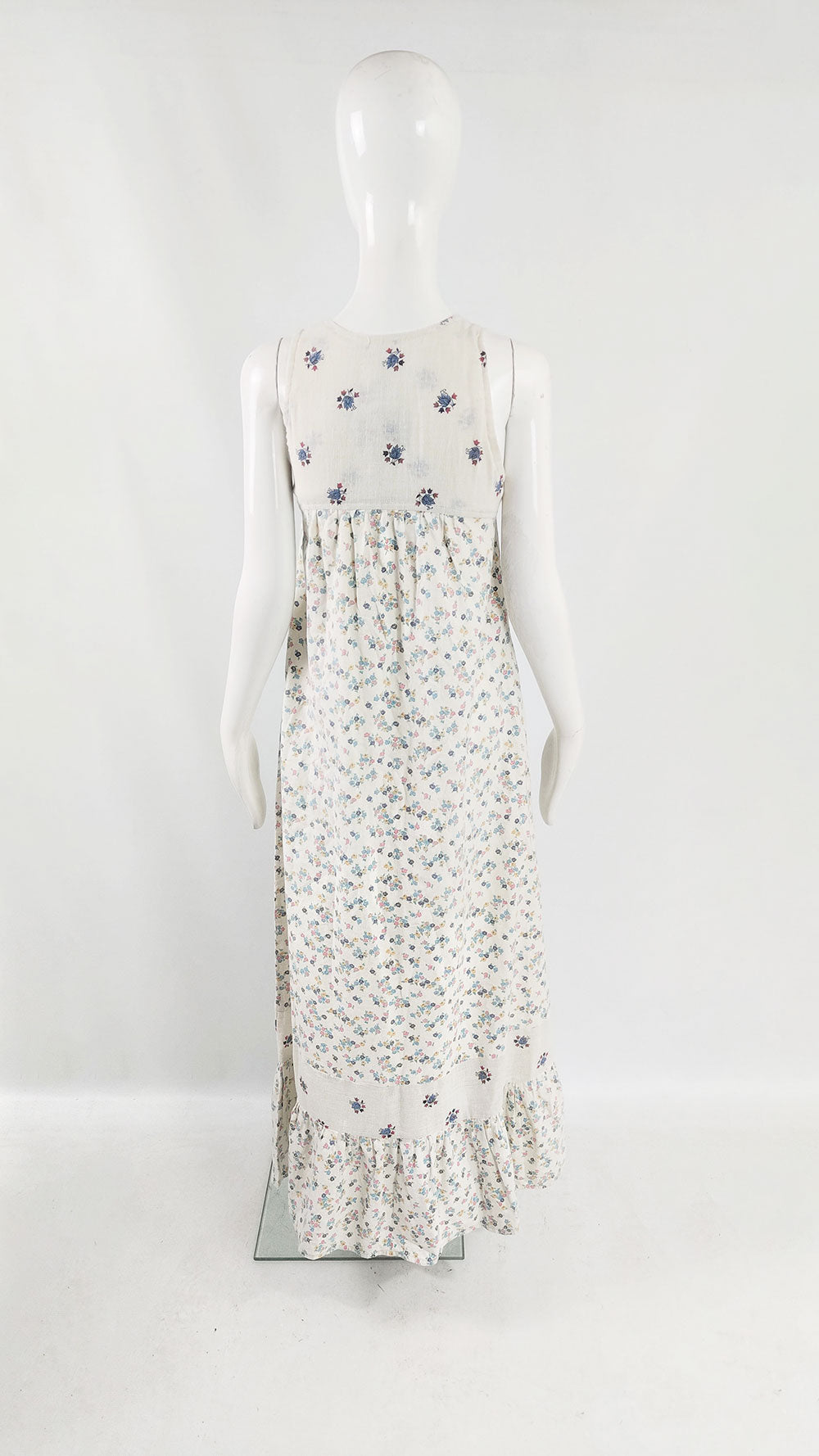 Clobber by Jeff Banks Vintage 1970s Cotton Maxi Dress