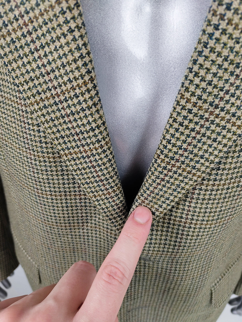Emanuel Ungaro Vintage Men's Pure Wool Tailored Sport Coat