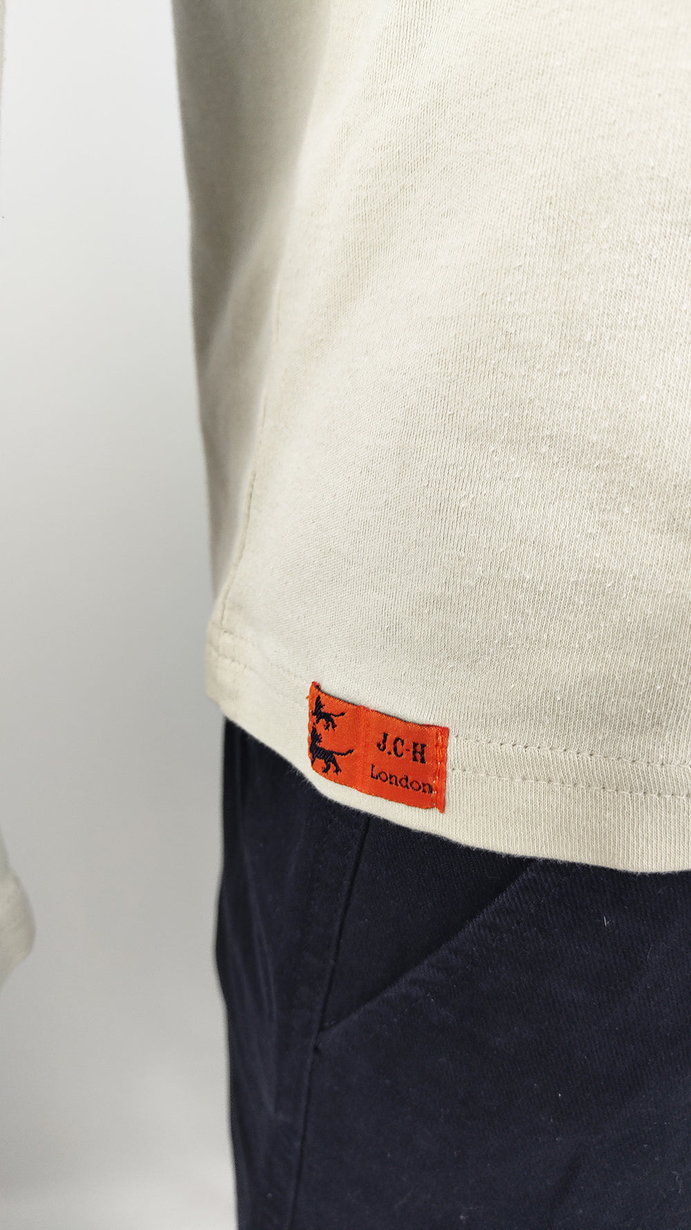 Joe Casely-Hayford Vintage Mens Three Lions Long Sleeve Shirt, 1990s