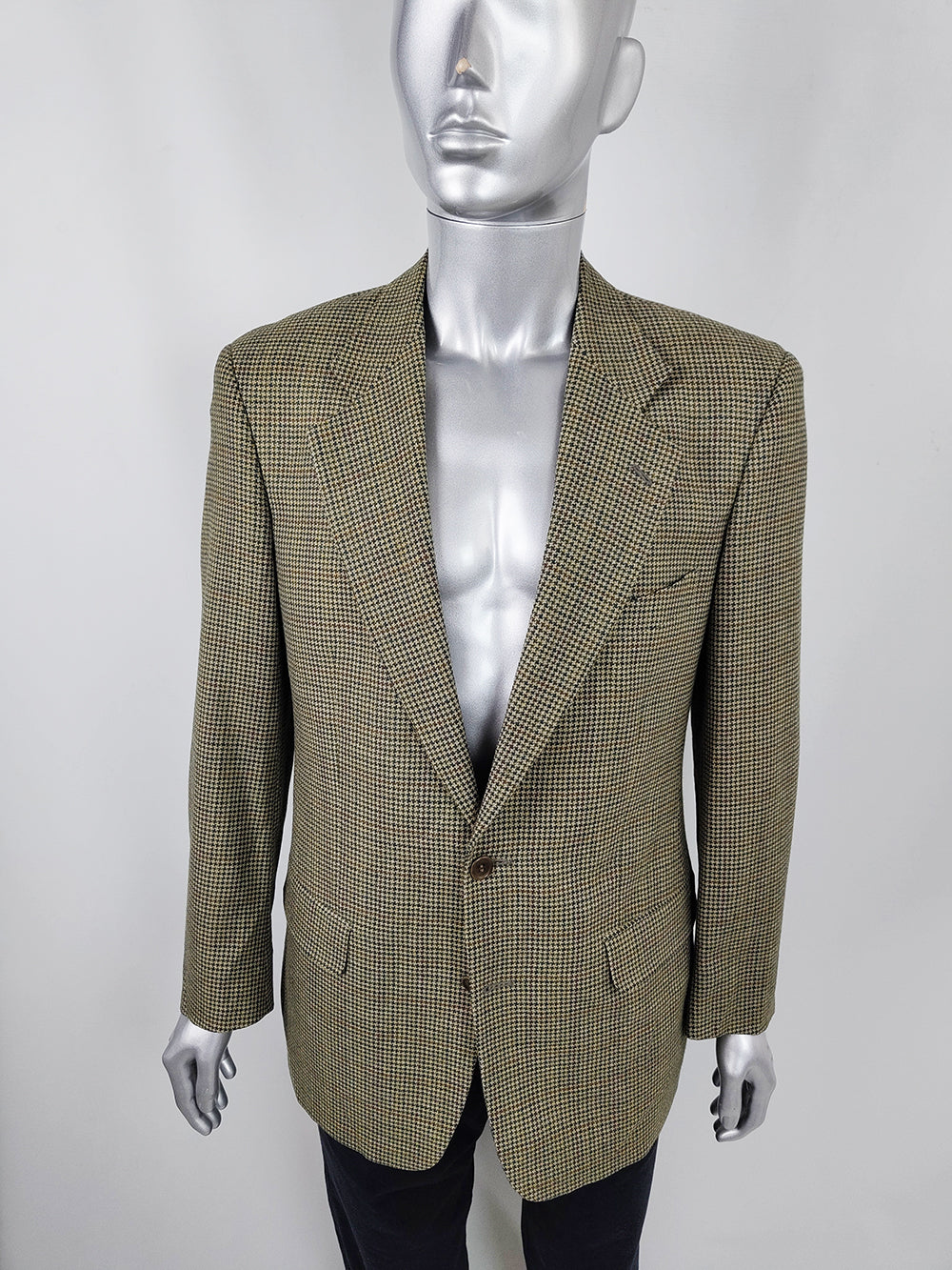 Emanuel Ungaro Vintage Men's Pure Wool Tailored Sport Coat