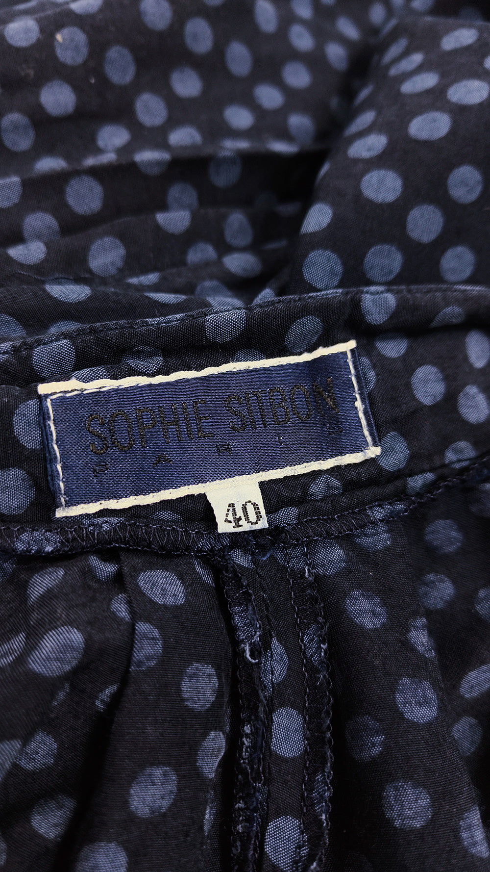 Sophie Sitbon Vintage Wide Leg Pant & Crop Top Suit