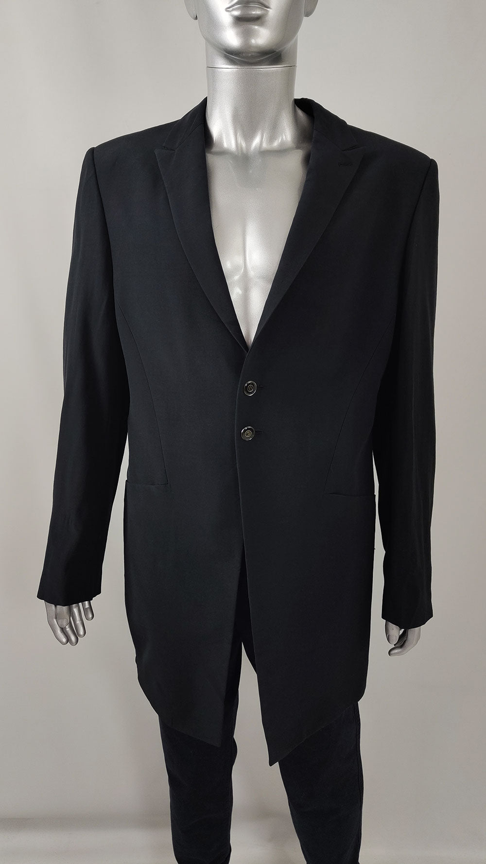 Carlo Pignatelli Mens Vintage Italian Long Tailored Jacket