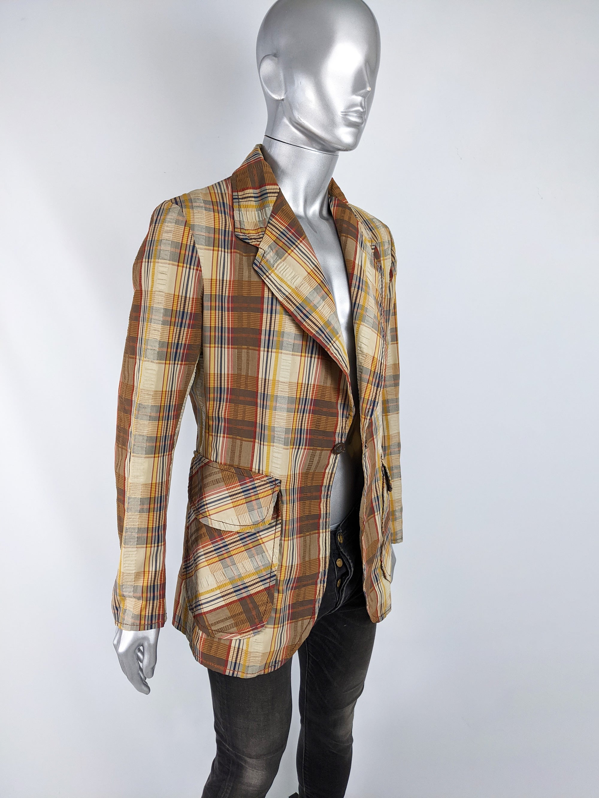 Mens plaid sport coat 2025