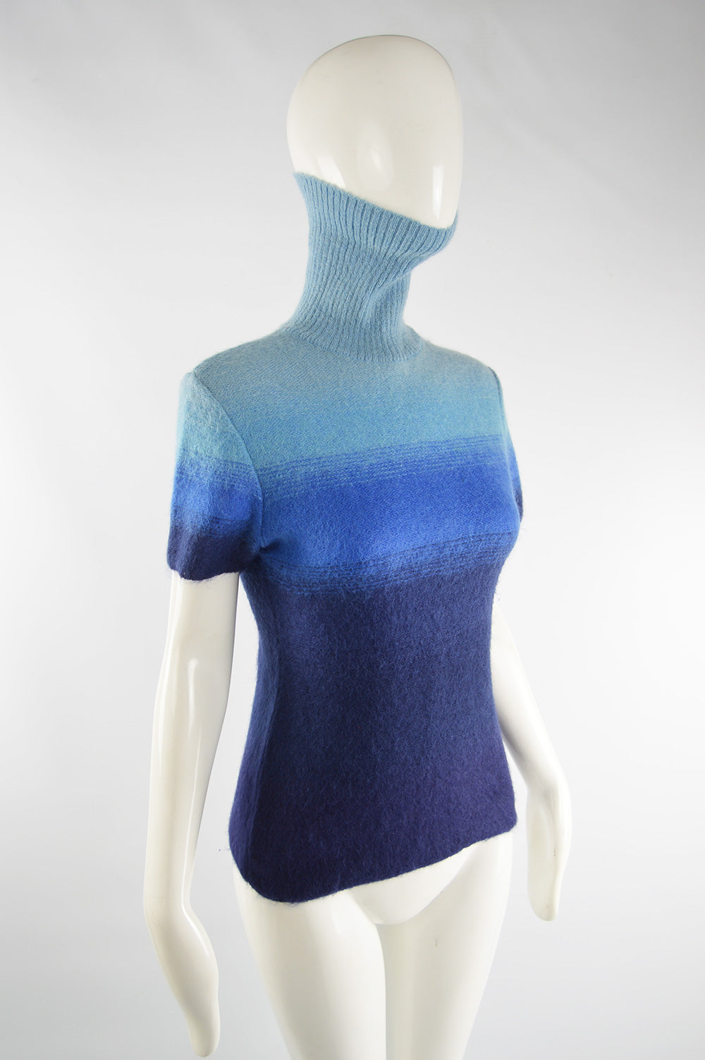 Vintage Mohair & Merino Roll Neck Sweater, 1990s