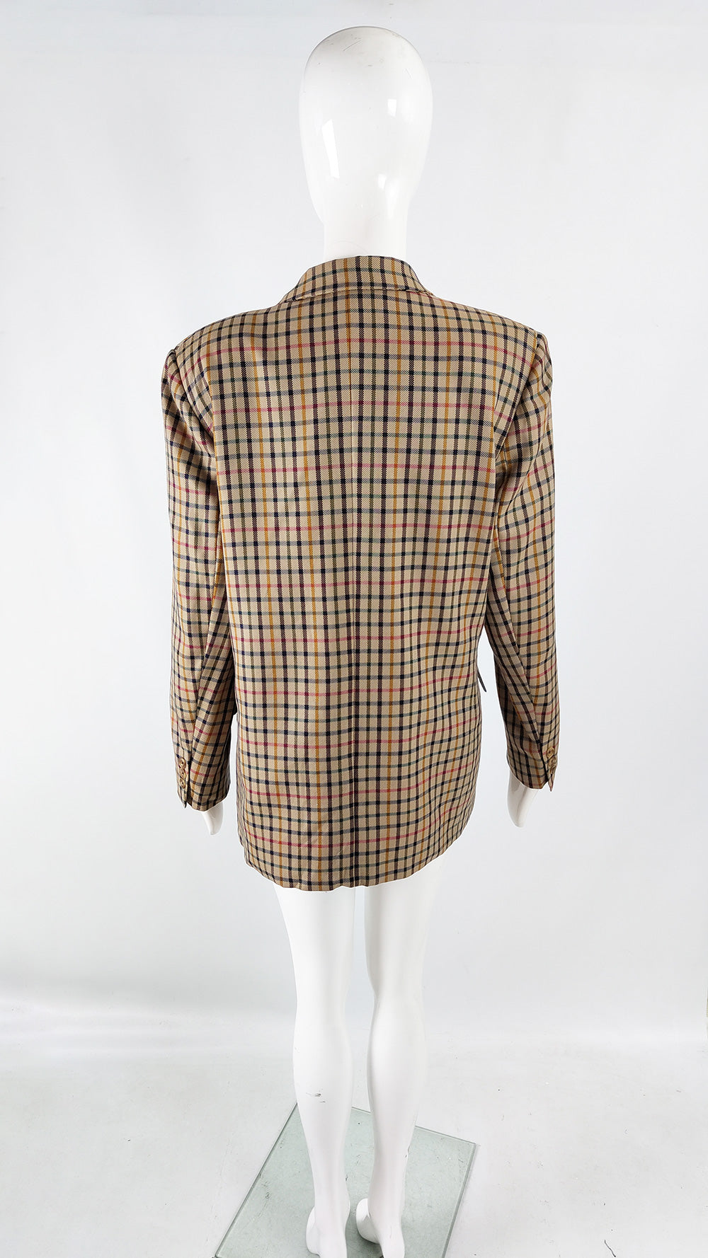 Daks of London Vintage Pure New Wool Womens Blazer, 1980s