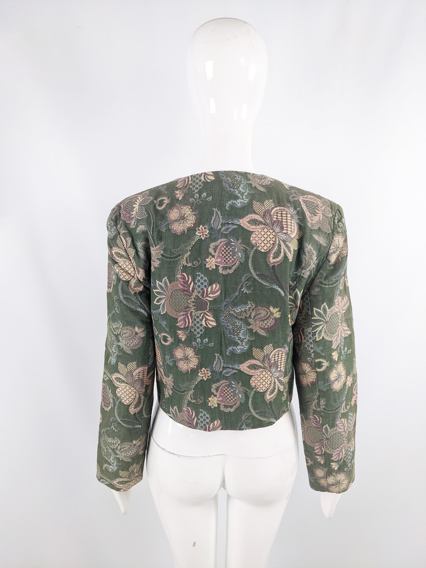 Jenny Edwards Moss Vintage Patchwork Tapestry Jacket, 1990s