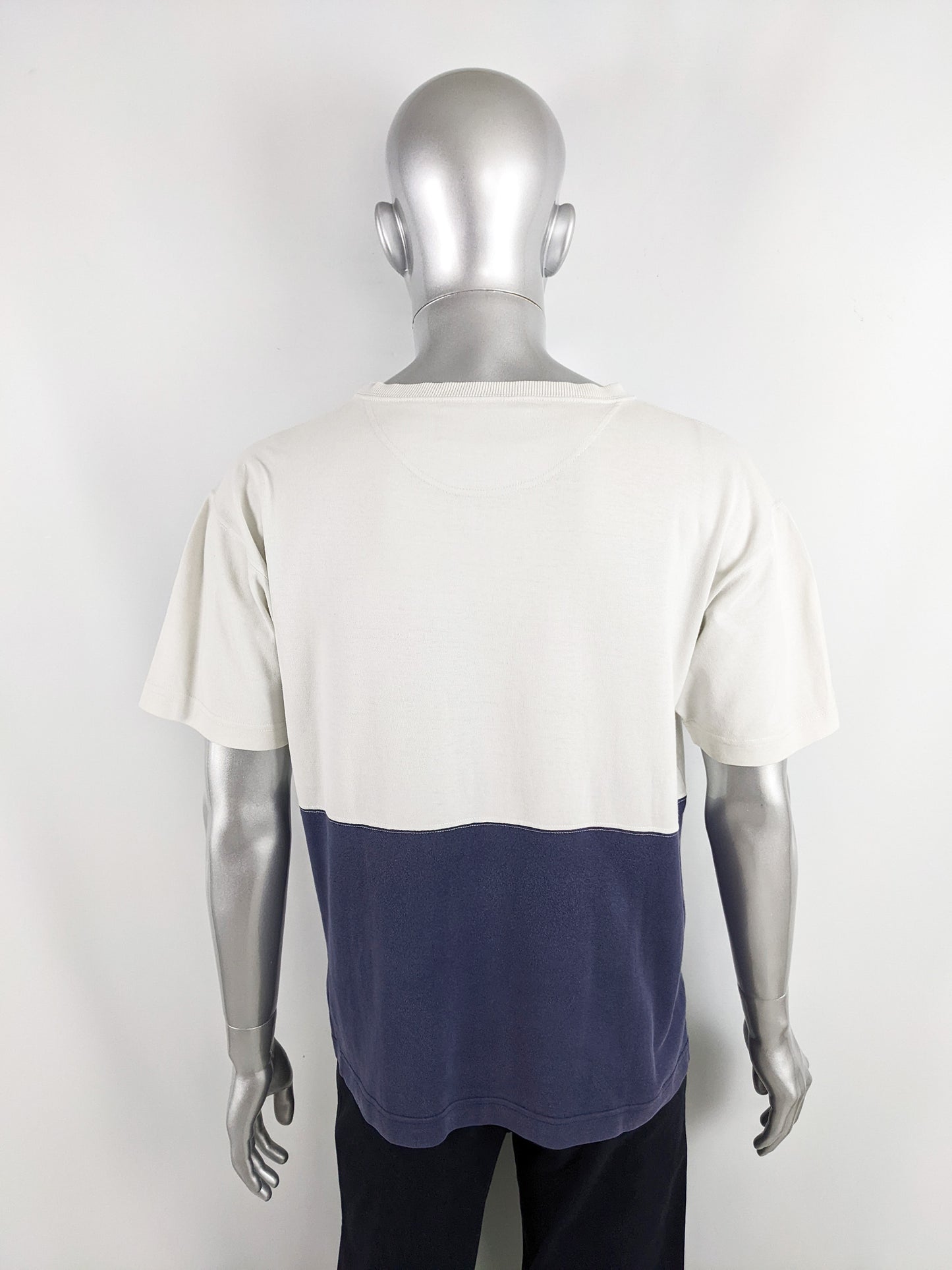 JC de Castelbajac Vintage Mens T Shirt with Literary Dolphin, 1980s