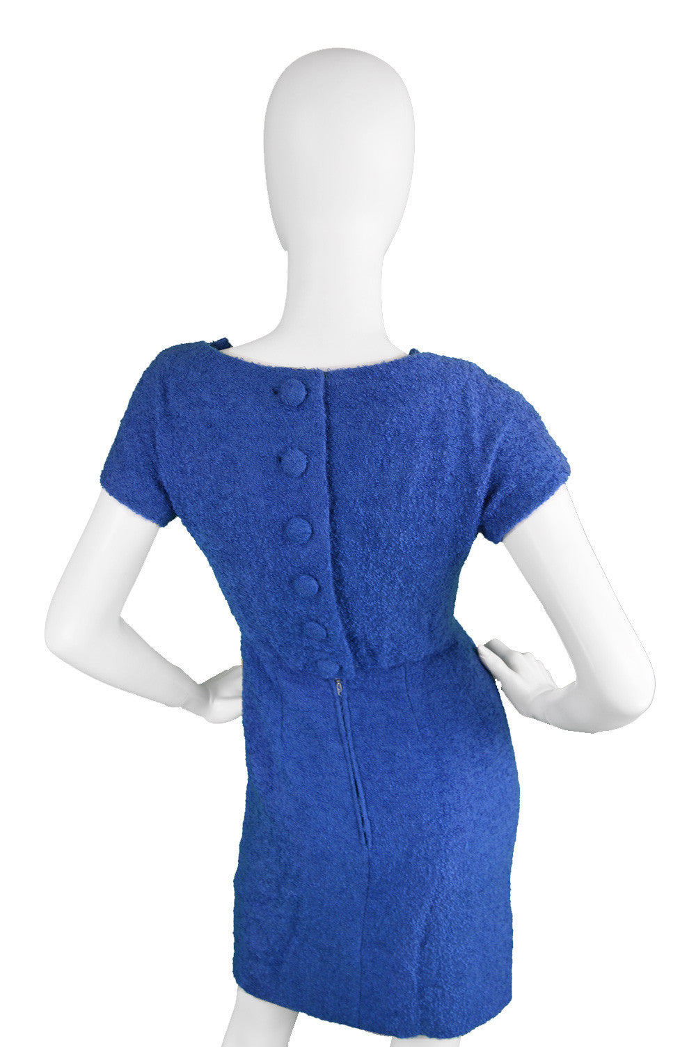 Short wool dress by Jacques Heim for I.Magnin