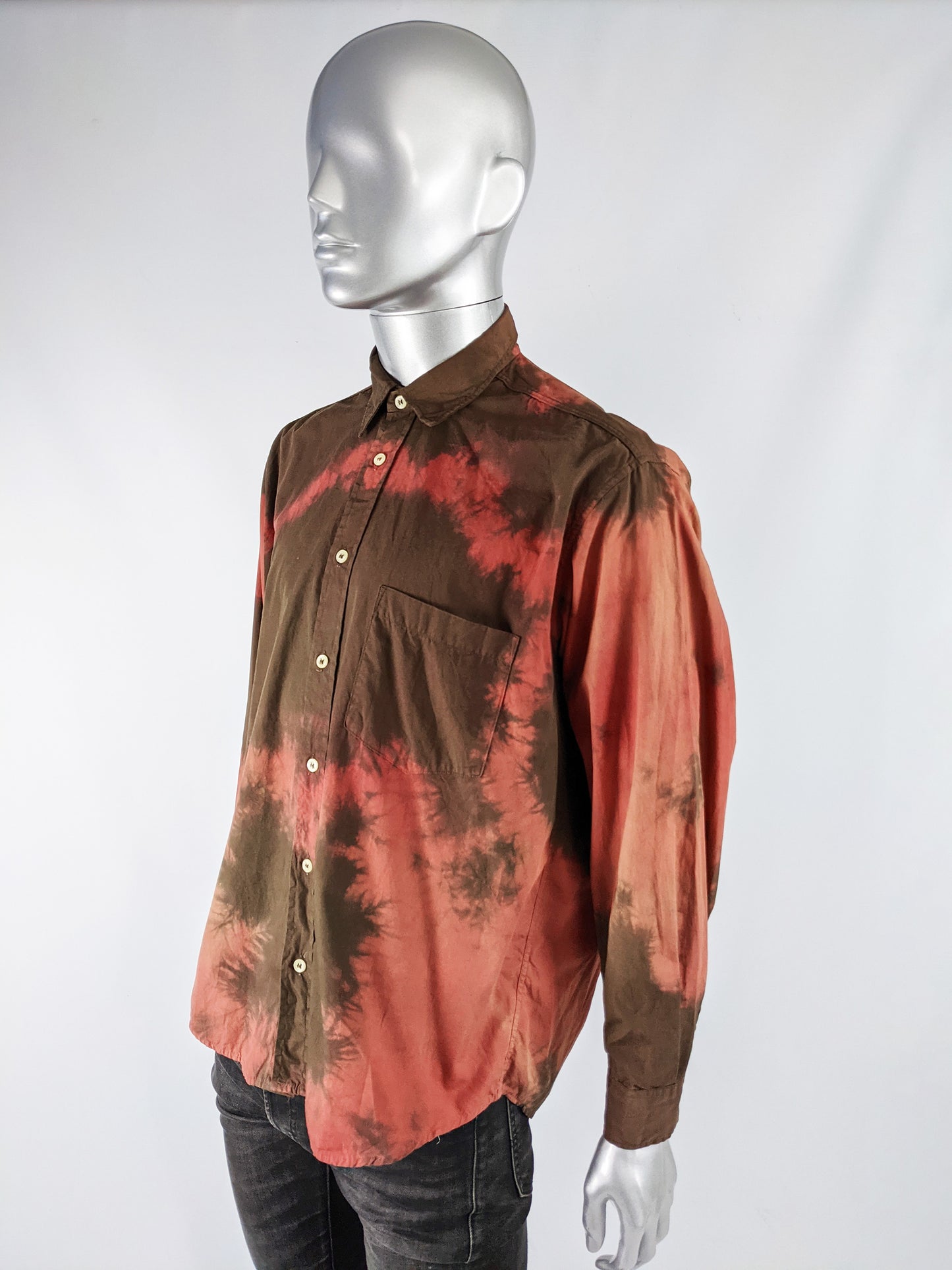 Vintage Mens Italian Acid Treatment Shirt, 1990s