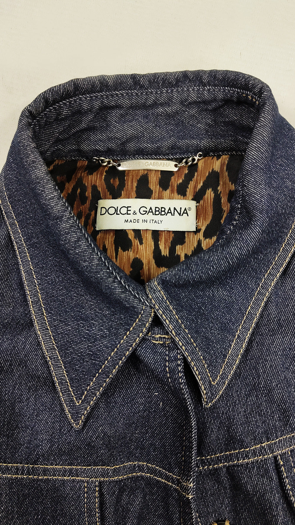 Dolce & Gabbana Vintage Womens Blue Denim Jacket, 1990s