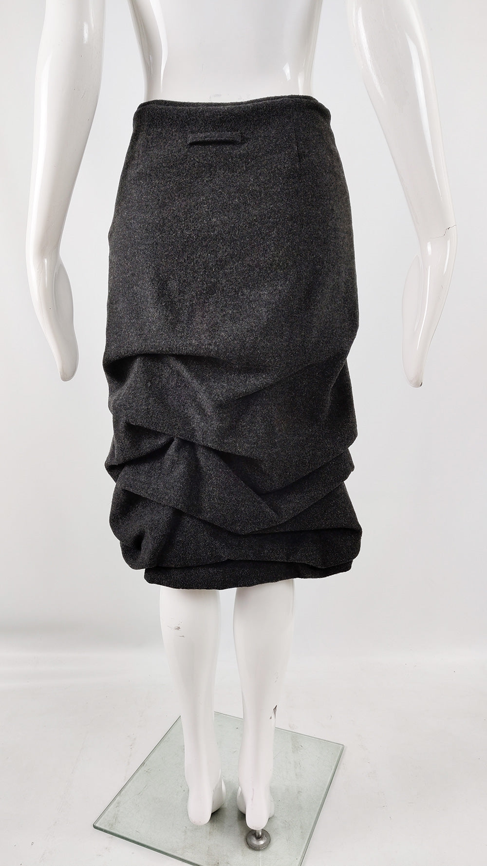 Jean Paul Gaultier Vintage Grey Wool & Cashmere Skirt Suit