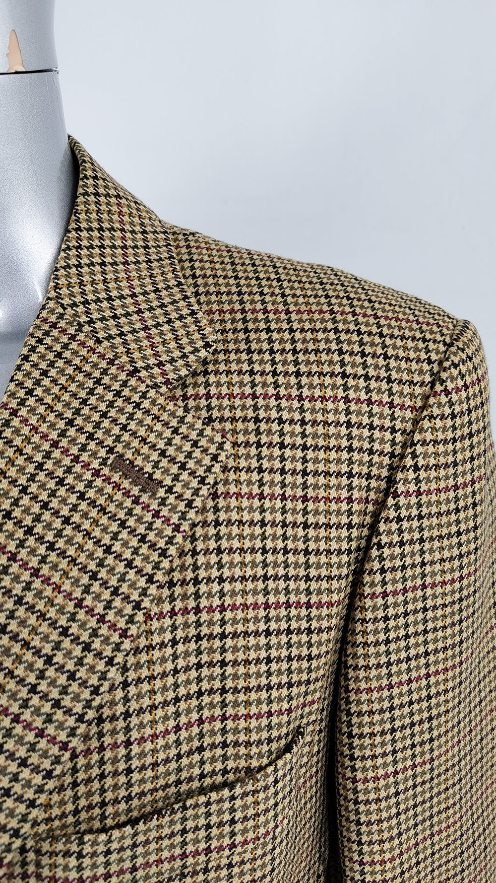 Aquascutum Vintage Wool & Cashmere Mens Blazer, 1990s