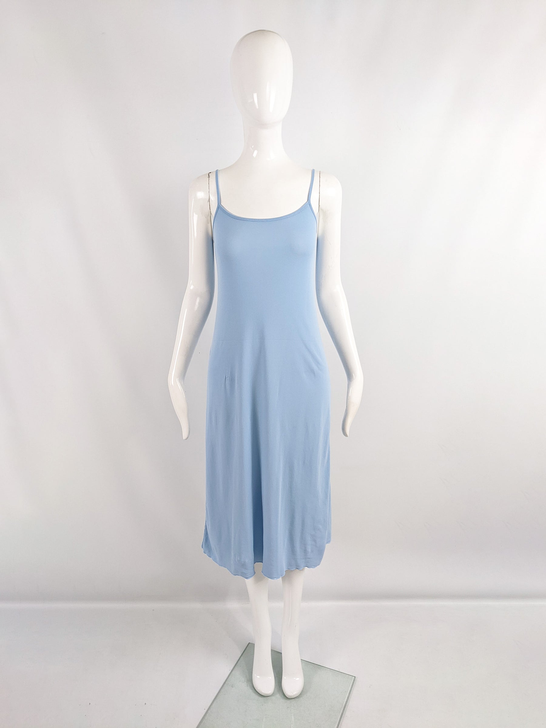 Cop Copine Vintage Mesh Two Piece Tie Dye Print Slip Dress, 1990s