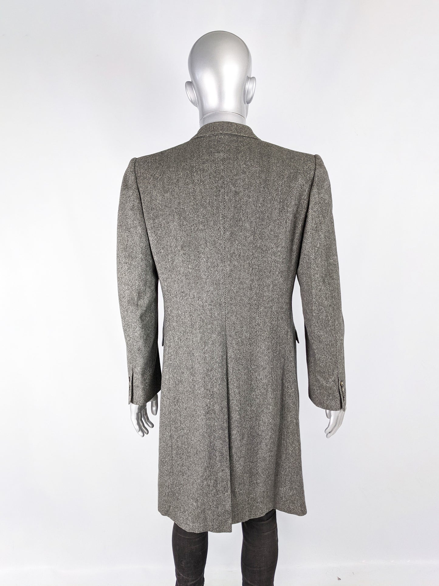Mens Vintage Double Breasted Cashmere Coat, 2007