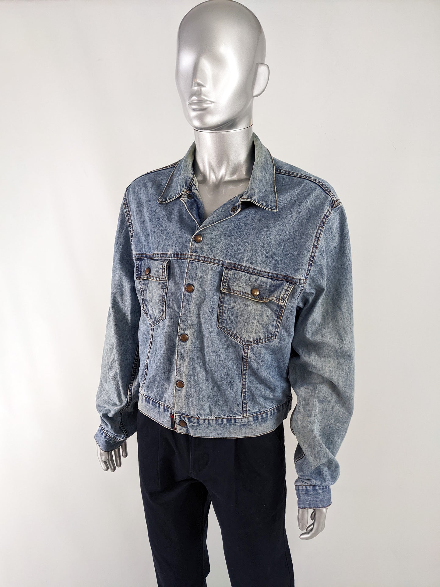 Dolce & Gabbana D&G Vintage Mens Denim Jacket, 1990s