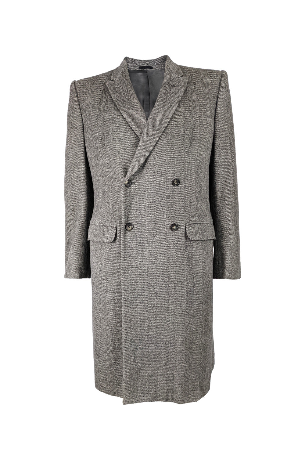 Mens Vintage Double Breasted Cashmere Coat, 2007